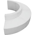 thumbnail image 2 of Flash Furniture Hercules Alon 4 Piece Reception Seating in White, 2 of 4