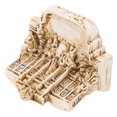 thumbnail image 4 of 1Pcs Ornement de Bureau Décor Fontaine de Trevi Modèle d'Église Style Rétro Matériau en Résine Cadeau pour Collectionneurs, 4 of 9