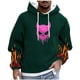 thumbnail image 2 of Sudadera con capucha para hombre, informal, a la moda, con estampado, con cordón, de manga larga, de poliéster, 2 of 5