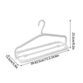 thumbnail image 3 of Organizador antideslizante de perchas de ropa plegable extensible – Estante colgante ampliable para guardar armarios, colada, camisas y pantalones, 3 of 6