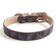 thumbnail image 1 of Sistema de cuero del collar y de la correa de perro, hebilla metálica a cuadros de la correa del collar de perro ajustable y durable, 1 of 5