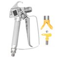 thumbnail image 1 of Pistola pulverizadora de Pintura sin Aire, Pistola pulverizadora Máquina pulverizadora de Pintura portátil sin Aire de Alta presión con Boquilla y Base, 1 of 14