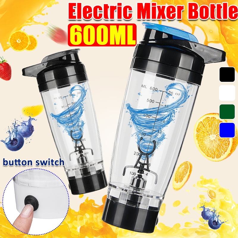 Protein Powder Mixer,Powerful Shaker,Electric Blender,Portable Self Stirring Coffee Mug,Automatic Stirrer Tornado Cup Electric Shaker Bottle 16oz