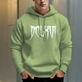 thumbnail image 3 of Men's 330g 100% Cotton Pattern Terry Dropped Shoulder Hoodie-DCLXVI, 3 of 15