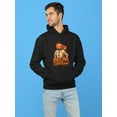 thumbnail image 2 of Dunder Mifflin Halloween Hoodie Men The Office, Male 4X-Large, 2 of 4
