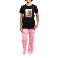 thumbnail image 4 of CafePress - Moe11 Pajamas - Women's Short Sleeve Print T-Shirt and Pants Dark Cotton Pajama Set, 4 of 7