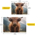 thumbnail image 5 of Dreamtimes Highland Cow Puzzle 500 Pieces - Wooden Jigsaw Puzzles for Family Games - Suitable for Teenagers and Adults, 5 of 7