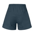 thumbnail image 5 of Tnhcen Women's Plus Size Summer Pajama Shorts 100% Cotton Drawstring Casual Lounge Shorts with Pockets Sleepwear for Women S - 5XL, 5 of 6
