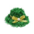 thumbnail image 3 of Pinza para el pelo del día de San Valentín, pinza para el pelo con forma de sombrero, tocado verde para fiesta para mujeres y niñas. Arco, 3 of 9