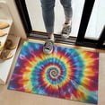 thumbnail image 2 of Colorful Tie Dye Mandala Pattern Door Rugs,Washable Non Slip Door Mats Indoor,Decorative Door Mats,Entry Mat Indoor for Entrance,Bedroom,Kitchen,Bathroom,20"x32", 2 of 6