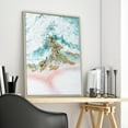 thumbnail image 3 of Empire Art Direct Sunday Ocean Textured Hand Painted Framed Wall Art with Gold Foil, 30" x 40", 3 of 6