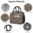 thumbnail image 4 of Womens Colorful Halloween Icons Pattern Lunch Box for Work,Insulated Lunch Bag for Women,Loncheras Para Mujer,Leakproof Adult Lunch Bag for Work,Beach,Travel,Picnic,Camping, 4 of 7