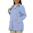 thumbnail image 5 of Panda Uniform by HeedFit Women’s 32" Colored Lab Coat – Custom Fit Medical Lab Coat, Multi-Color 12XL Sky Blue, 5 of 8