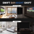 thumbnail image 6 of ColourTree Customized Blackout Blinds Free-Stop Cordless Roller Shades Thermal-Insulated Window Blind, Easy Install Room Darkening Shades for Home, Office, Bedroom (Grey, 60.5'' W x 108'' H), 6 of 6