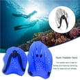 thumbnail image 3 of ZLight Gants d'Entraînement pour Paddles de Natation à Main Applicables aux Personnes Gants à Main à Nageoires Bleus, 3 of 6