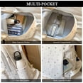 thumbnail image 6 of Teen Casual Polyester Star Print Backpack, Fashion Large Everyday Daypack, Coquette Bookbag for Campus Weekend Commute, 6 of 8