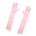 thumbnail image 1 of Mujer damas fiesta de disfraz boda nupcial codo rgo do Colcomx Guantes de raso largo, 1 of 8