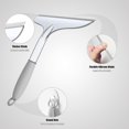thumbnail image 3 of Multifunctional Shower Scraper With Transparent Bathroom Scraper Glass Mirror Door Shower Cleaning Tool Handheld Household Scraper Silicone, 3 of 5