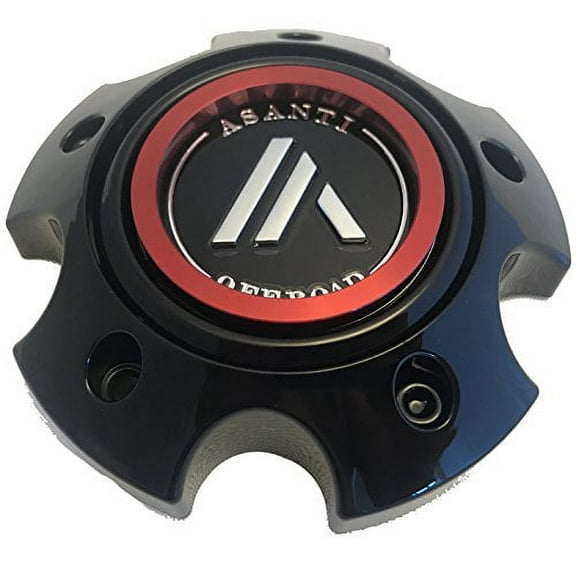 Asanti Offroad Gloss Black Wheel Center Cap (QTY TWO) PN :130L1335GB