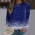 thumbnail image 2 of Durtebeua Sweatshirt for Women Casual Long Sleeve Shirts Fashion Tee Shirts Casual Sweatshirts Oversized Tops, 2 of 4