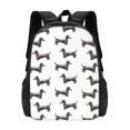 thumbnail image 3 of Balery Dachshund Dog Puppy Backpack for Men and Women - Durable 600D Oxford Cloth -Large Capacity, Water-Resistant School, Travel, and Hiking Bag, 3 of 9