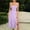 #JIEA1 Purple, variant on Dresses for Women Plus Size Summer Adjustable Spaghetti Strap Casual Long Dress Flowy Beach Sundress