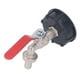 thumbnail image 5 of Adaptador de contenedor IBC de 1/2 pulgada con válvula de latón a prueba de fugas, rosca gruesa para conector de manguera de jardín de tanque de agua de 275 a 330 galones, 5 of 12