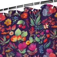 thumbnail image 2 of Pioneer Flower 72x72in Shower Curtain,Bathroom Decorative Shower Curtains Set with 12 Hooks,Modern Waterproof Washable Shower Curtain, 2 of 5