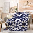 thumbnail image 4 of FLASHLUMI 30"×40" Soft Sherpa Blanket, Cozy Plush Warm Throw Blanket for Couch Bed Sofa Home Office Decor, 4 of 10