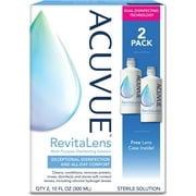 Blink ACUVUE� RevitaLens Multi-Purpose Disinfecting Solution, 2 x 10 oz. Twin Pack (Pack of 6)