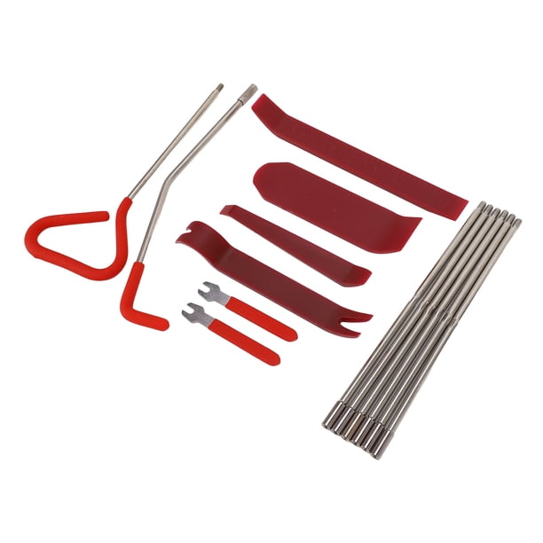 Kit De Herramientas De Reparación De Automóviles, Llave Auxiliar, Herramienta De Reparación De Emergencia Para Automóviles, Extracción Interior De Emergencia Con Bolsa De