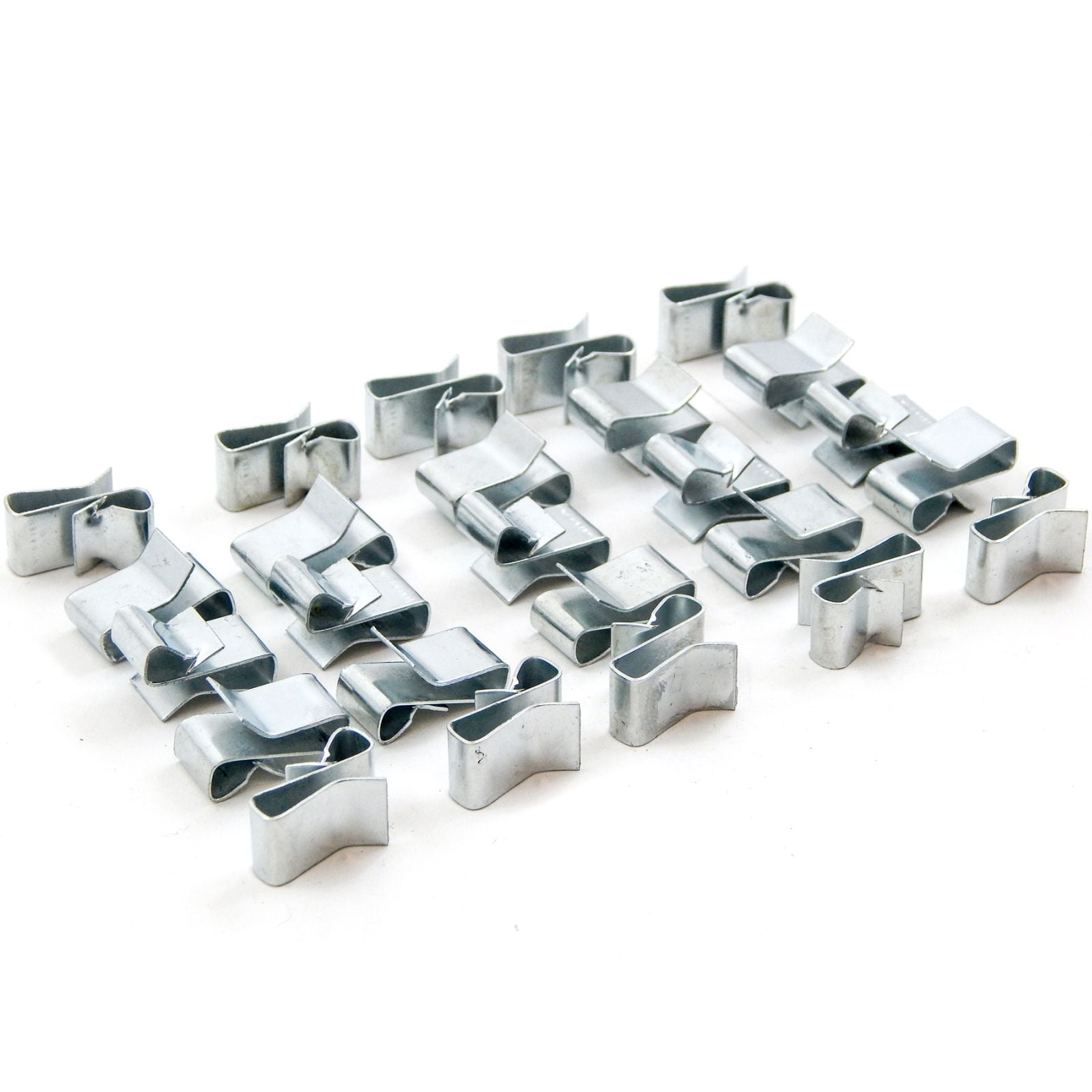 25 PCS Trailer Frame Wire Clips Metal Trailer Wire Clips for Wire Management 745051931353 
