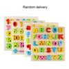 Environmental Friendly Wooden Children Baby Kids Learning Educational Toys Puzzle Early Education Letter Learning Toys