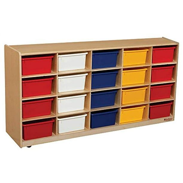 20 Letter Tray Storage Unit With 5 In Assorted Trays Walmart Com Walmart Com