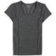 thumbnail image 3 of Reebok Varigated Heathered - Camiseta básica para mujer, color negro, extragrande, 3 of 3