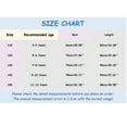 thumbnail image 2 of Dresses for Girls Girls Contrast Mesh Long Sleeve High Waist A Line Short Dress Big Girls Dresses for Girl 5-6 Years, 2 of 6