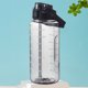 thumbnail image 3 of Botella de agua Copa Deportes Pajita Botellas para beber Jarra con escala de tiempo (Negro) Ndcxsfigh Nuevos Originales, 3 of 6