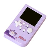 Latrodar Handheld Game Machine Handheld Computer Nostalgic Upgraded e Machine Big Screen Purple 4.8x4 Inch Home Gadgets