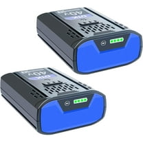 BOTKK Replacement for Kobalt 40V Battery 6200mAh Cordless Power Tool Battery KPM1040A-03, KM-1640-06, KM 4040-06,2 Packs