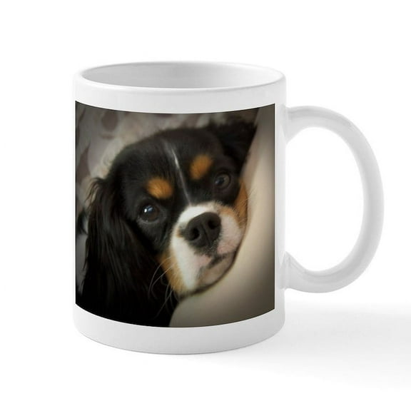 CafePress - Cavalier King Charles Spaniel Mug - 11 oz Ceramic Mug - Novelty Coffee Tea Cup