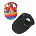 thumbnail image 1 of Sombrero para perro y gafas de sol, gorra de béisbol para perro de verano, visera para cachorro, Ha, 1 of 5