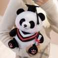 thumbnail image 5 of Graduation Season Plush Toy - 9.05 in Doctor Panda Stuffed Animal with Red Wheat Ear Design - for Graduation Gifts, School Celebrations, Home Decor,C, 5 of 5