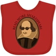 thumbnail image 3 of Inktastic Read More Shakespeare Fun Boys or Girls Baby Bib, 3 of 4