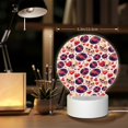 thumbnail image 6 of Daiia rock Skull record heart Pattern Acrylic Night Light, LED Touch Light, Bedroom Night Light, Soft Glowing Lamp Perfect Gift for Mother's Day, Birthday, or Christmas, 6 of 9