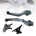 thumbnail image 1 of Levier de Frein d'Embrayage Réglable Compatible avec Hness HONDA CB350 GB350 CB350 2021-2023, 1 of 14