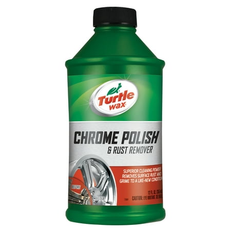 Turtle Wax 50786 Renew Rx Chrome Polish and Rust Remover, 12