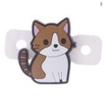 thumbnail image 2 of 1/6Pcs lindo dibujo animado varios gato tenis raqueta amortiguador amortiguador de silicona para reducir la raqueta de tenis amortiguadores de vibración, 2 of 9