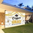 thumbnail image 4 of Vrorvz Graduation Photo Polyester Long Lasting Large Background for Parties Events Wrinkle Resistant Easy Storage Suit for Class of Celebrations and Decorations, 4 of 6