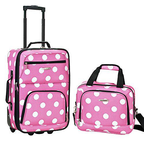 Rockland Rockland Luggage Rio SoftSide 2Piece CarryOn Luggage Set