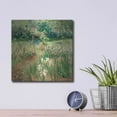 thumbnail image 4 of Luxe Metal Art 'Iris Garden' by Allayn Stevens, Metal Wall Art, 12"x12", 4 of 7